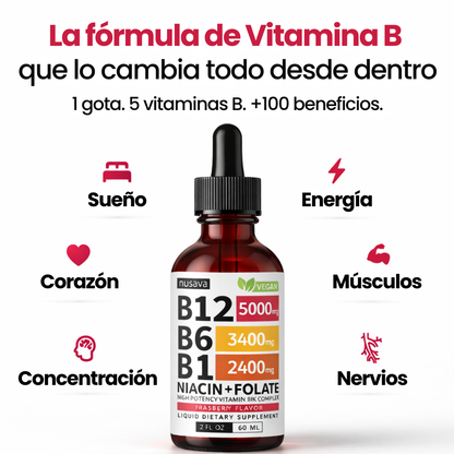 Gotas Vitamina B12 Líquida